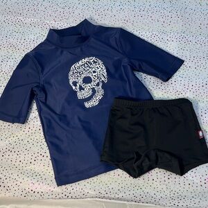 Toddler Rash Guard and Swim Shorts